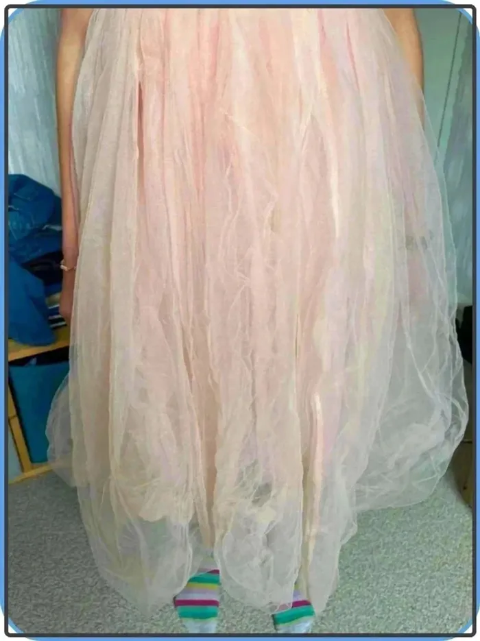 Robe  en tulle  pour ceremonie - photo numéro 3