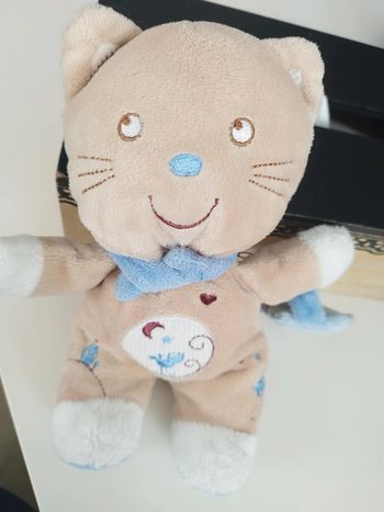 Peluche chat Pommette