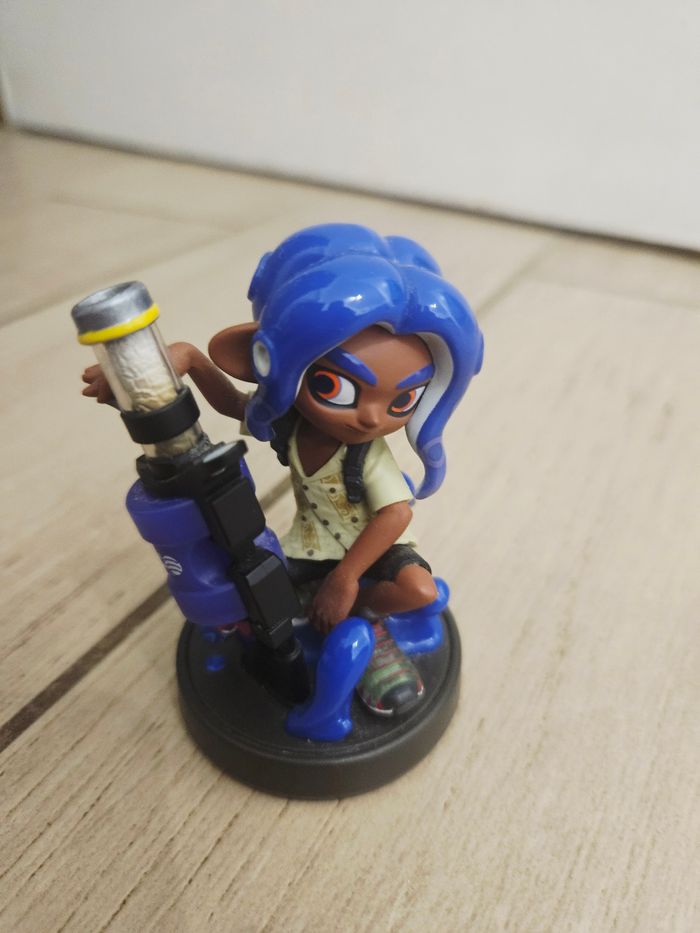 Amiibo splatoon octaling bleu