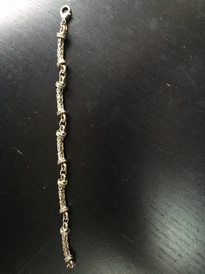 Bracelet métal argenté - photo numéro 4