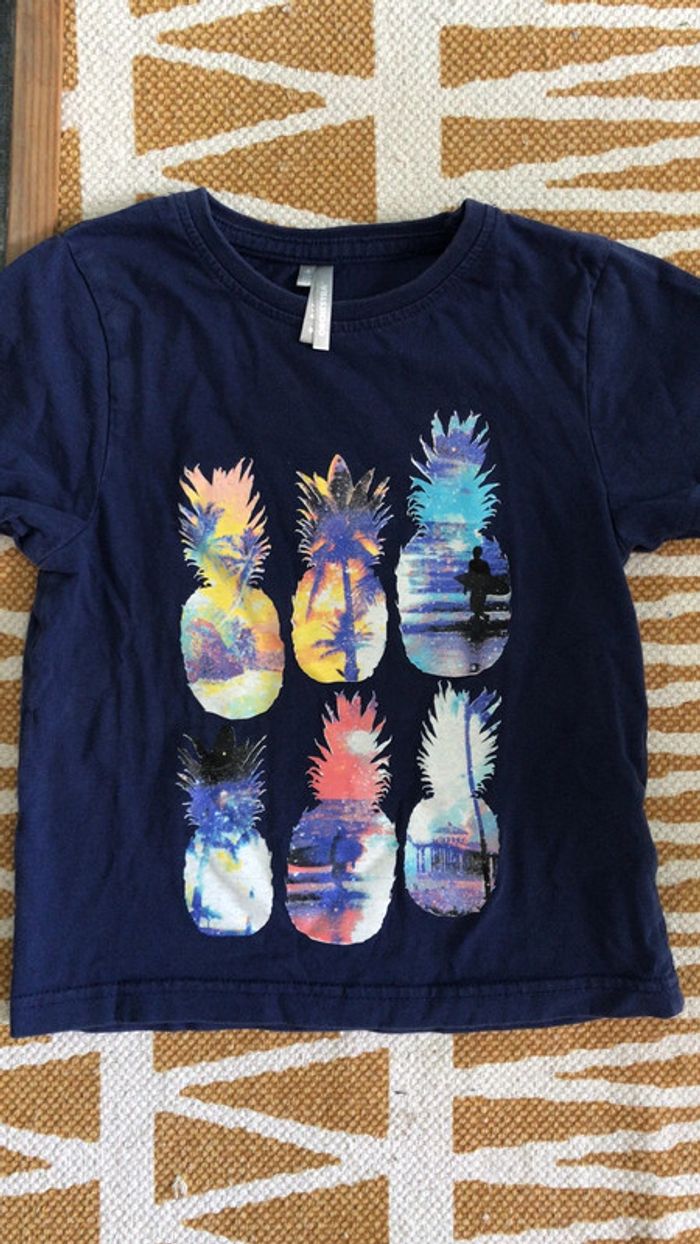 T-shirt ananas - photo numéro 2