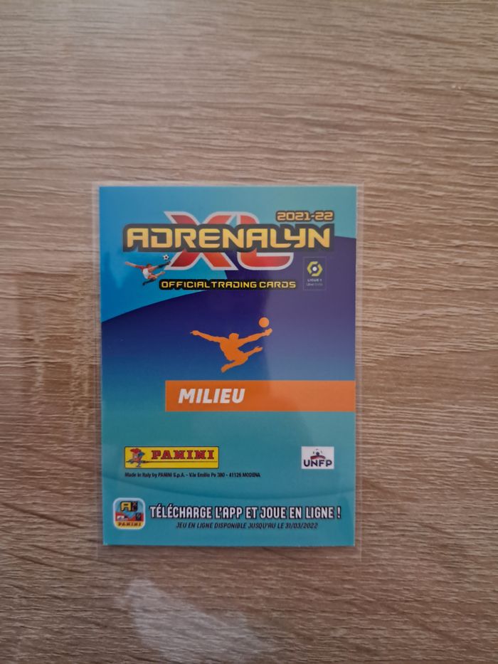 Carte de foot panini Maïga - Metz - 2022 - photo numéro 4