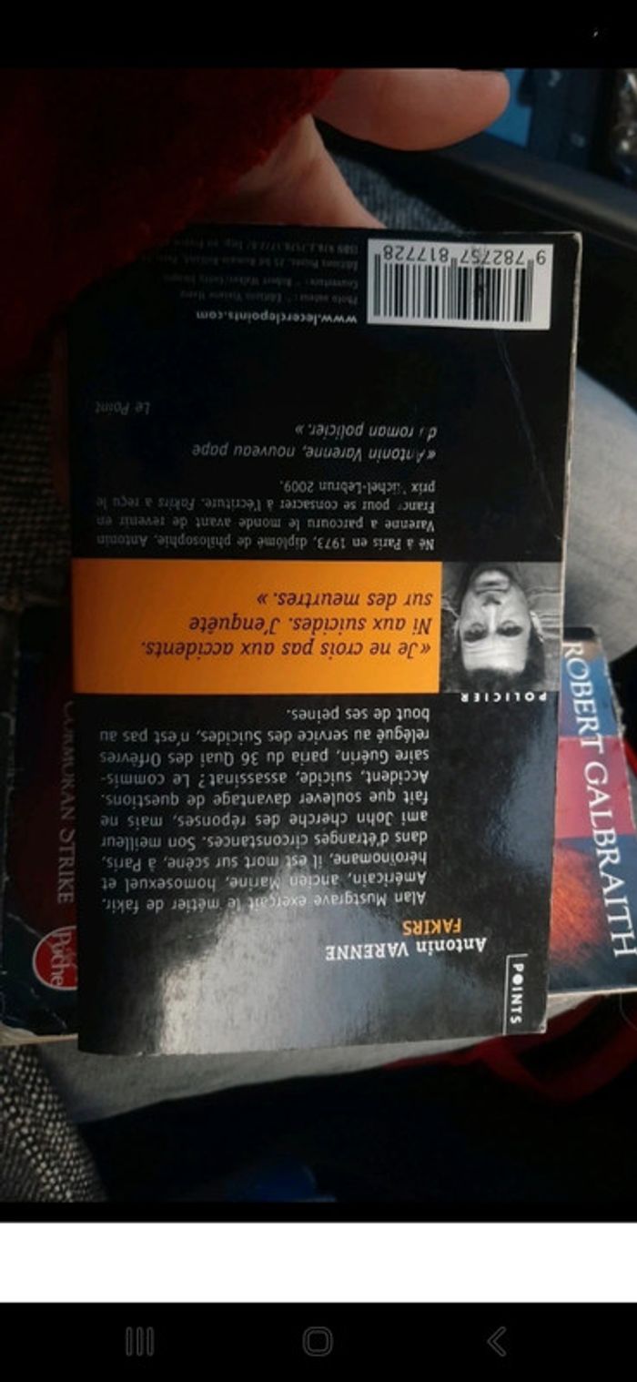 Lot 2 livres policier - photo numéro 2