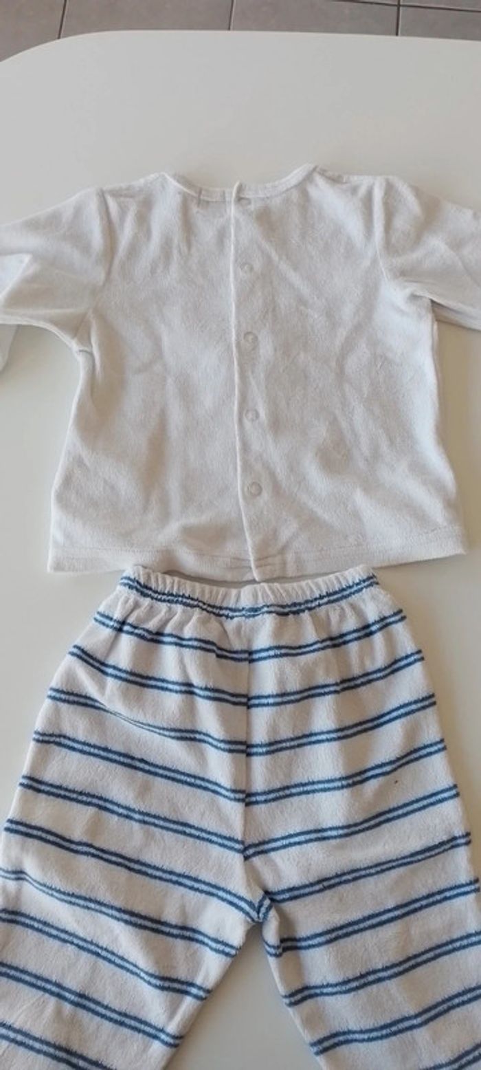 Pyjama 2 pièces Mots d'enfants 12 mois - photo numéro 2
