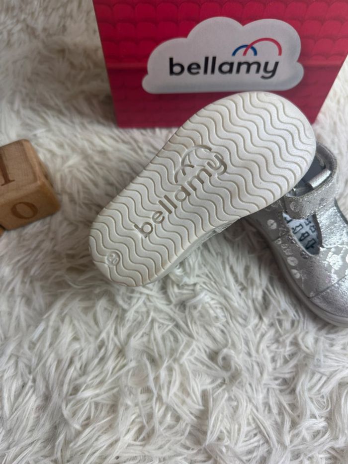 Paire de chaussures argentées Bellamy taille 20 - photo numéro 5