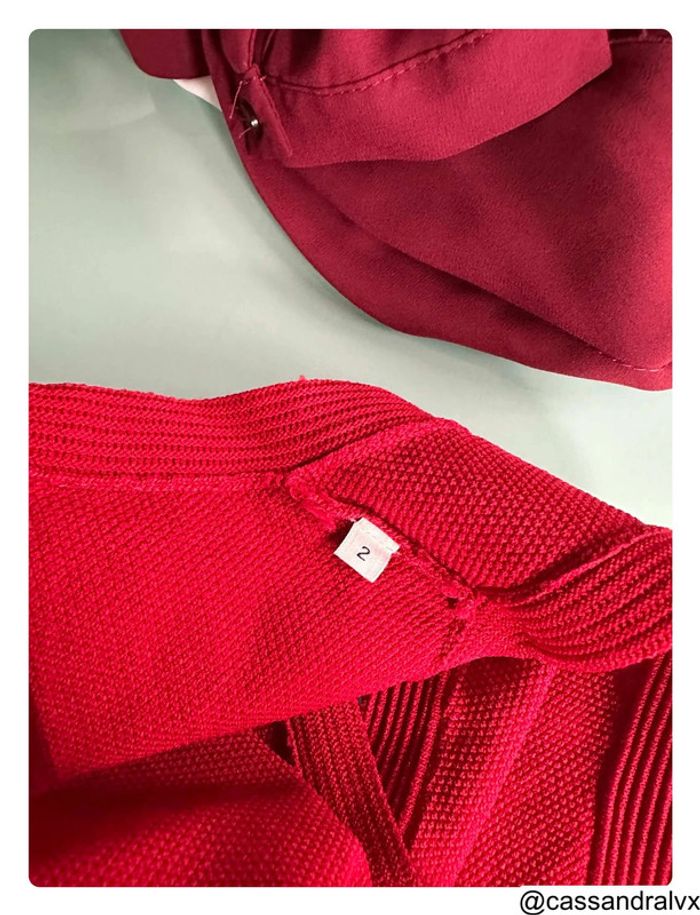 Robe rouge Sandro - photo numéro 5