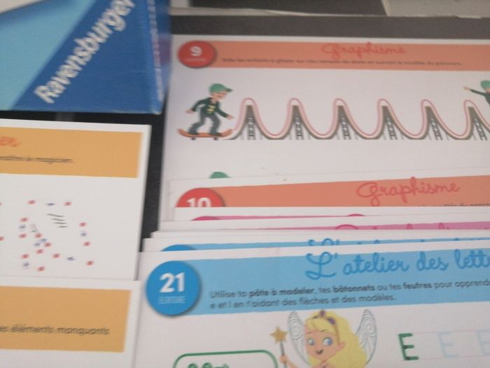 Jeux pour apprendre .. Atelier d écriture   ravensburger - photo numéro 8