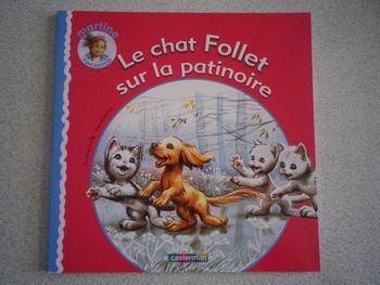 LE CHAT FOLLET SUR LA PATINOIRE