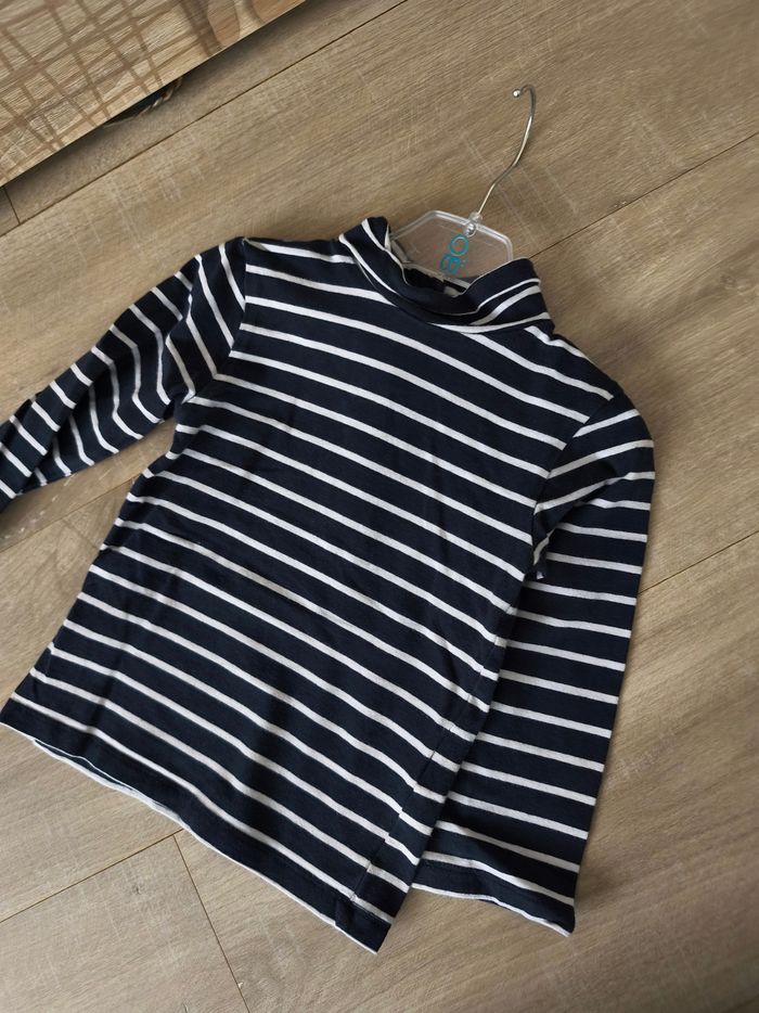 Marinière col roulé - photo numéro 3