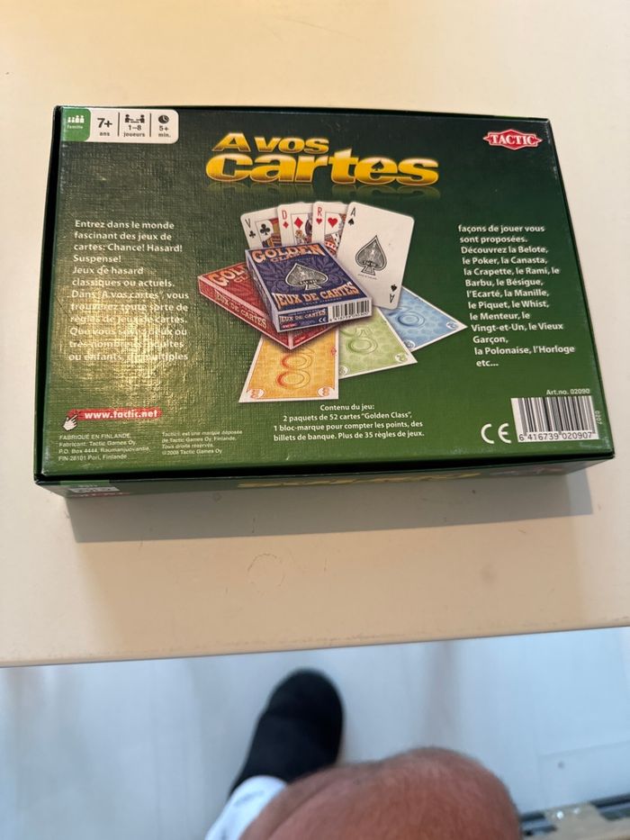 Tic-tac a vos cartes, 35 jeux différents - photo numéro 2