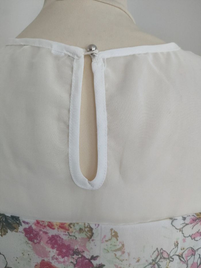 blouse sans manche en voile S - photo numéro 4