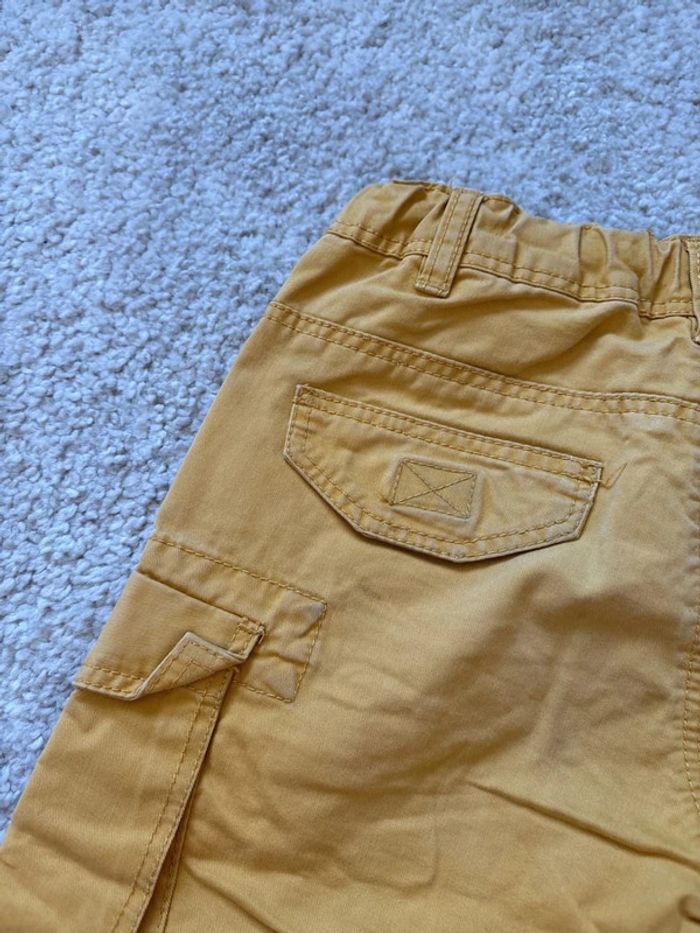 Bermuda jaune tape à l’œil taille 8 ans - photo numéro 7