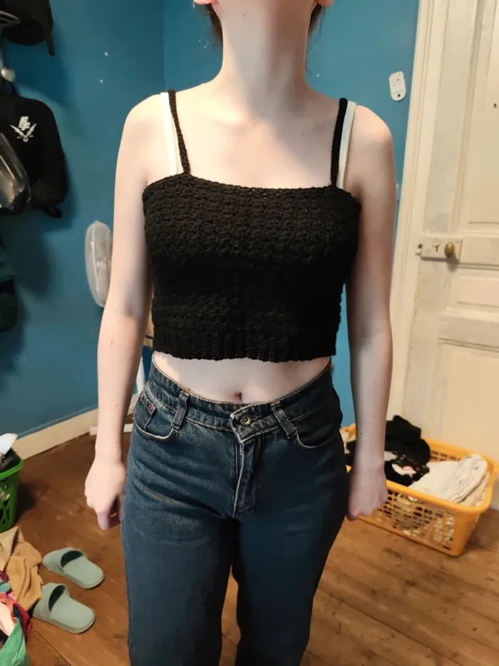 Débardeur crochet
