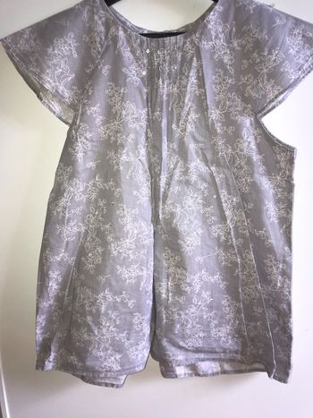 Chemisier Sergent Major. 10 ans. Gris