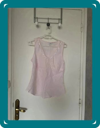 Débardeur rose pale