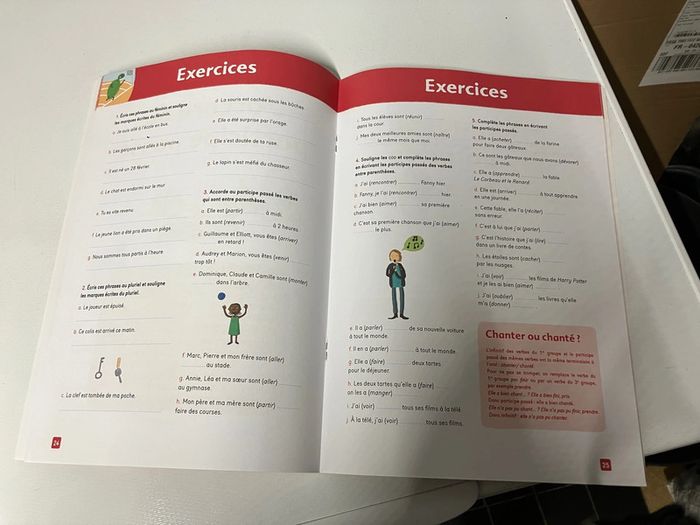 Cahier exercices CM1 - photo numéro 4