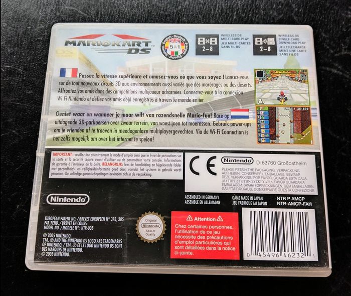 Jeu ds Mario kart ds - photo numéro 3