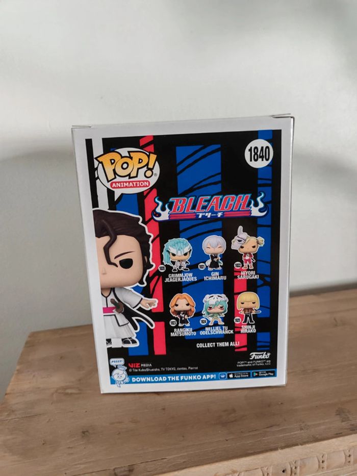 Figurine funko Pop Sosuke aizen  1840 - photo numéro 3