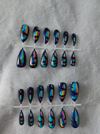 Faux ongles pour Halloween