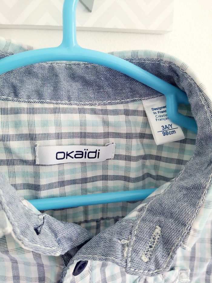 Chemise manches longues Okaidi - photo numéro 3