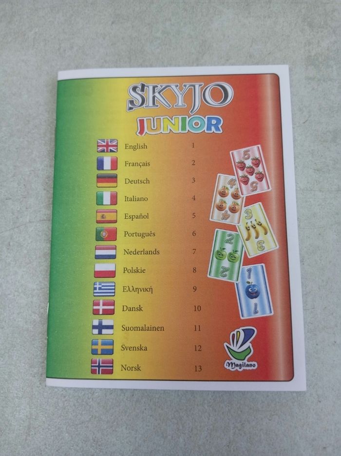 Lot de 2 jeux skyjo junior et minion - photo numéro 4