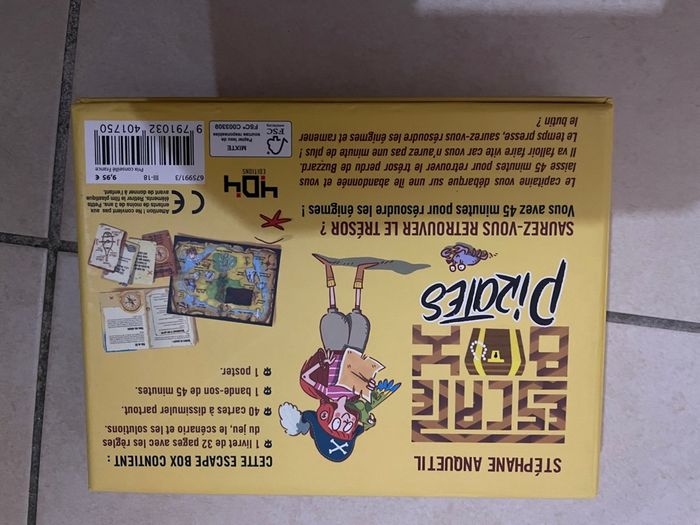 Jeu escape, box pirate - photo numéro 2