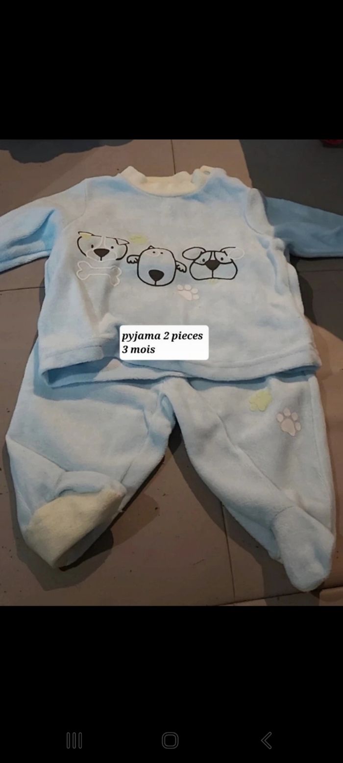 Pyjama 2 pieces 3 mois tissaia