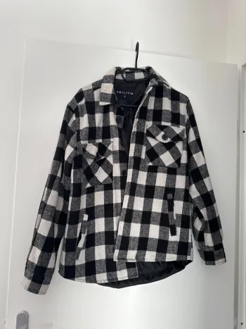 Veste surchemise à carreaux