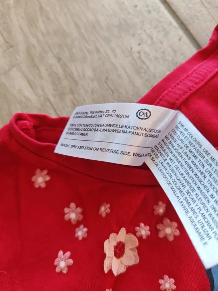 Pull rouge cheval taille 3 ans - photo numéro 5