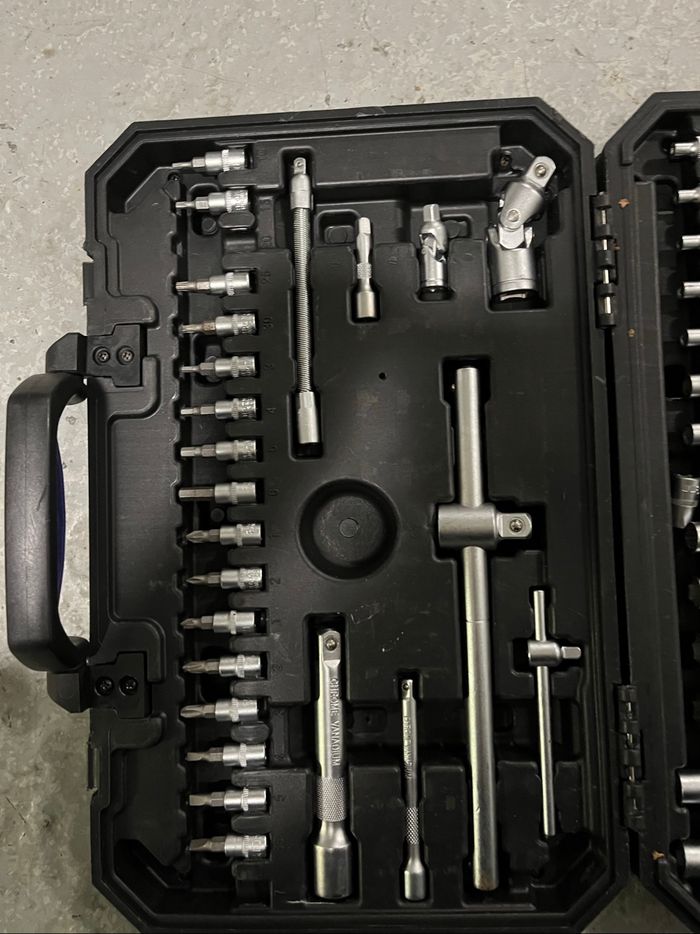 Coffret clés et douilles à cliquer - photo numéro 2