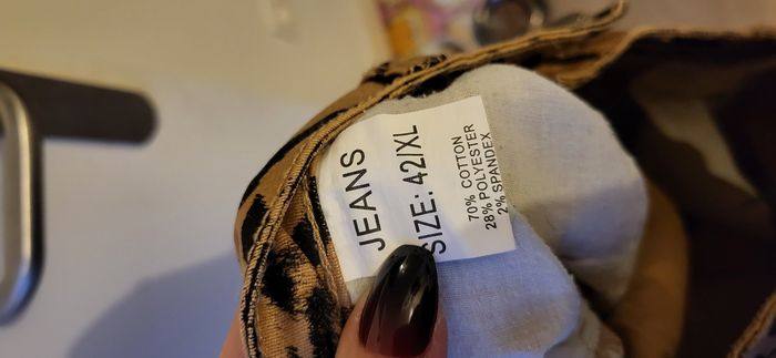 Jean imprimé tigre - photo numéro 7