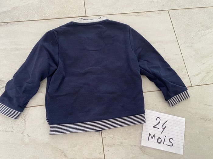 Gilet zippé Obaïbi 18-24 mois 86 cm - photo numéro 3