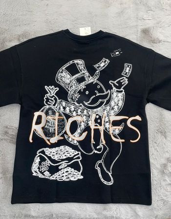 T-shirt Oversize Riches Paris brodé - Taille M