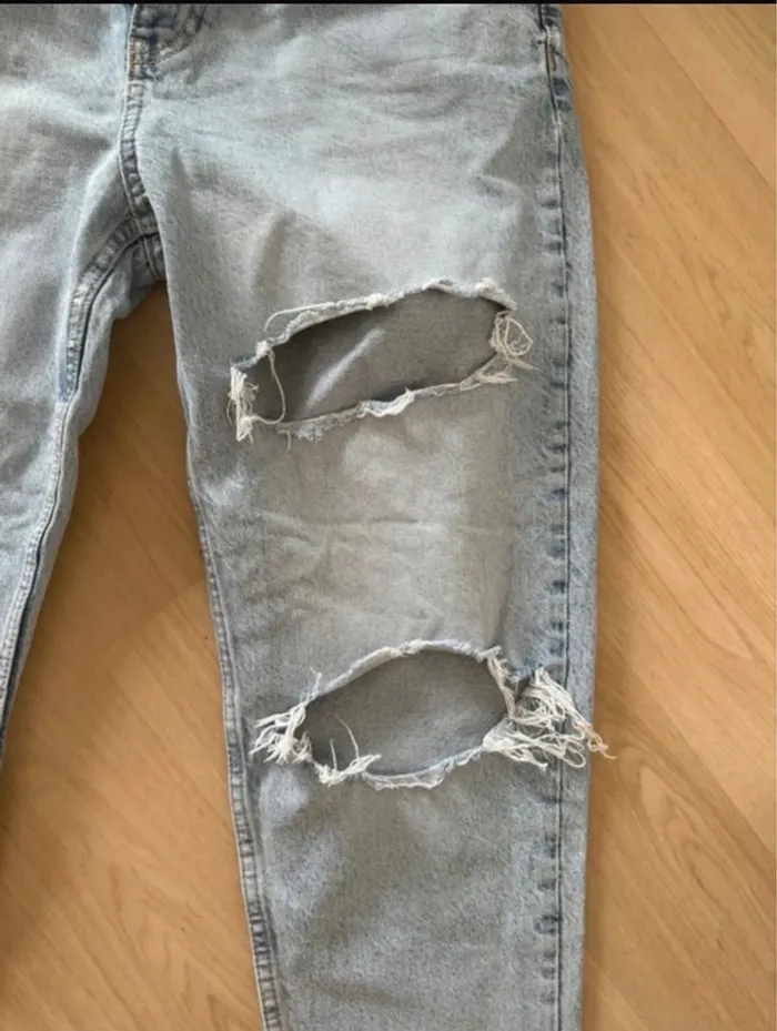 Jean mom destroy Zara - Taille 40 - photo numéro 5