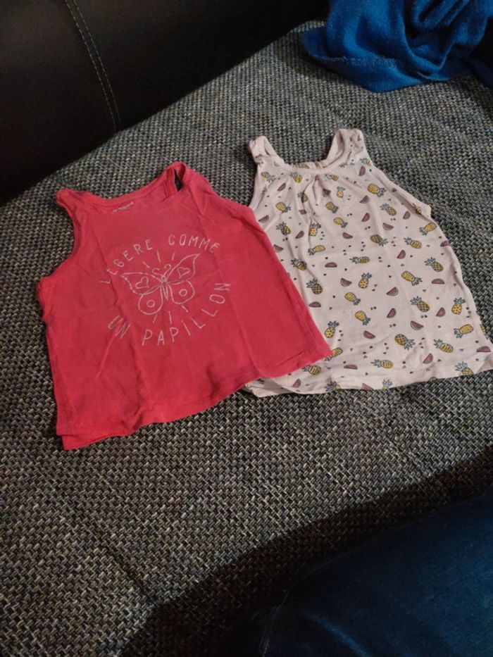 Lot de débardeur 4 ans