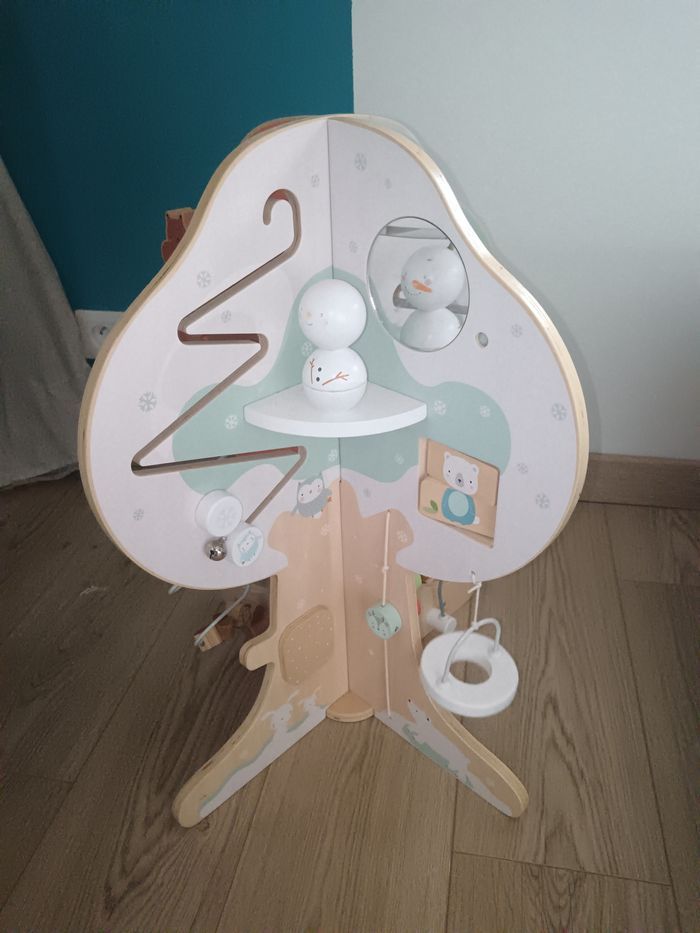 Arbre des 4 saisons en bois vertbaudet jouet d'éveil - photo numéro 4