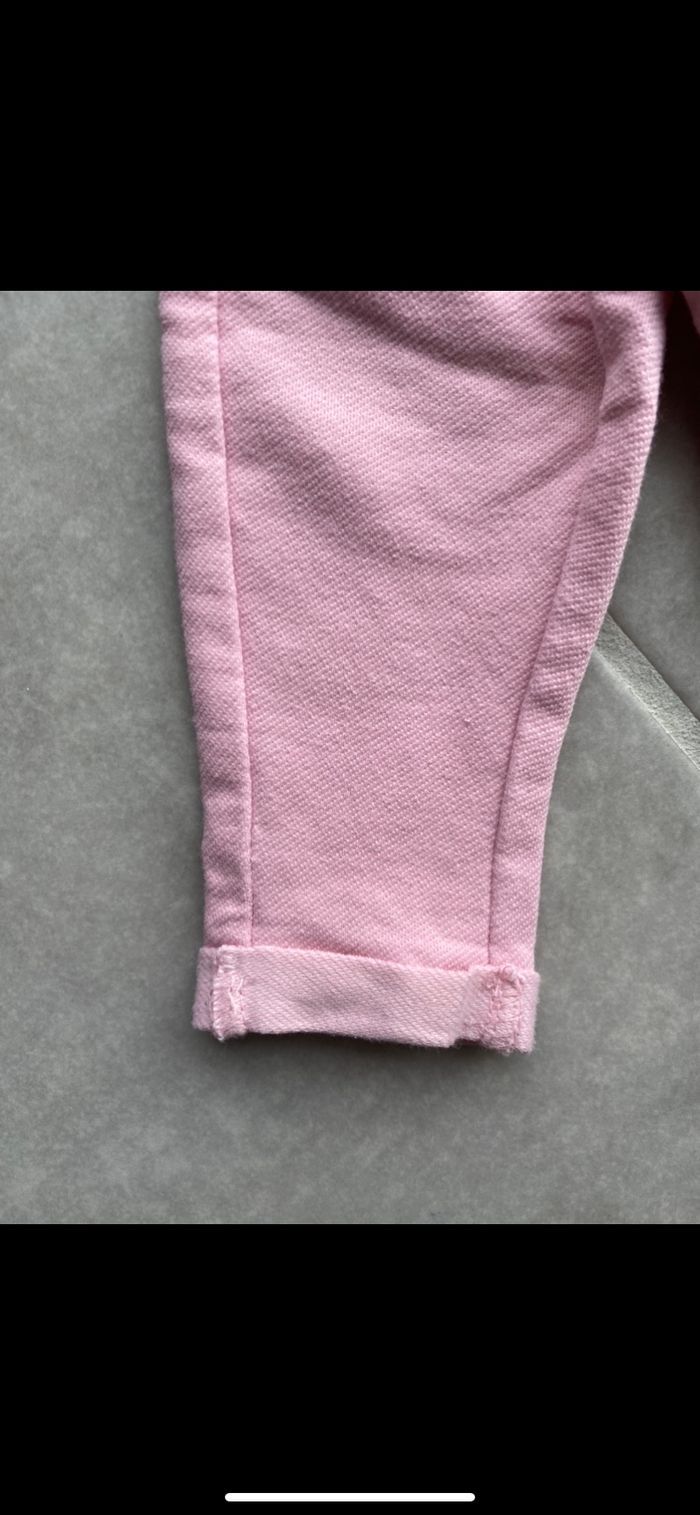 Pantalon Jean rose Taille 3 mois - photo numéro 6