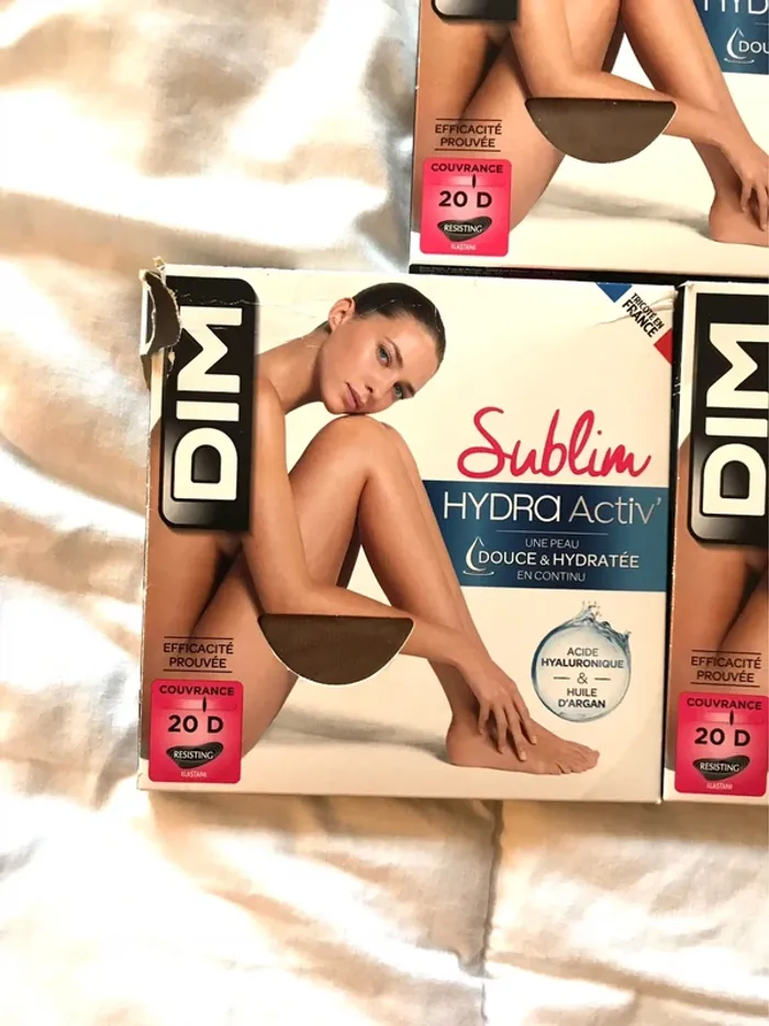 Lot de collants taille 1 Dim Sublim Hydra Activ - photo numéro 2