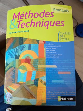 Livre scolaire Français