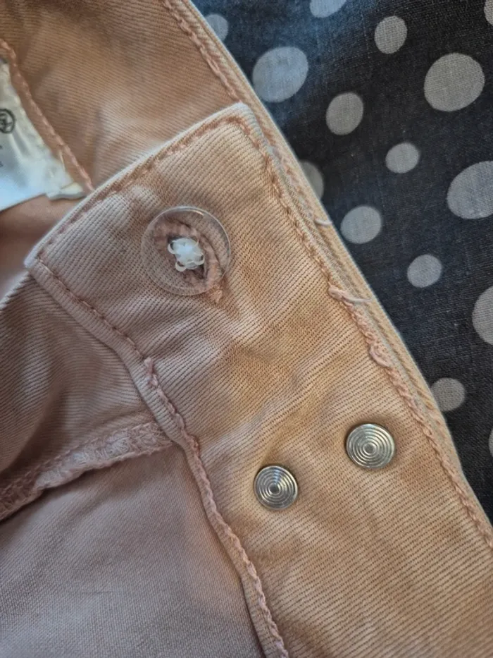 Pantalon rose pâle/beige - photo numéro 4