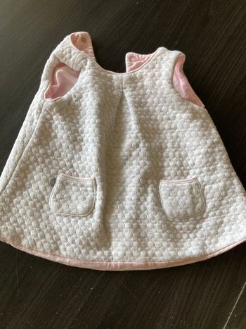 Robe Obaibi réversible rose et grise