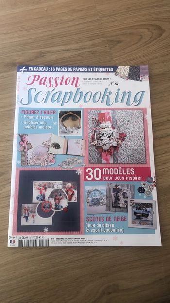 Livre passion scrapbooking neuf