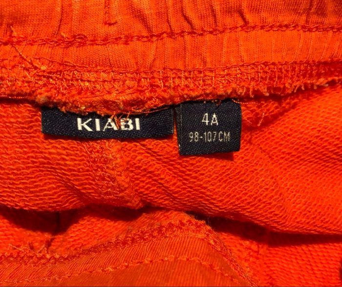 Short orange garçon 4 ans kiabi - photo numéro 3