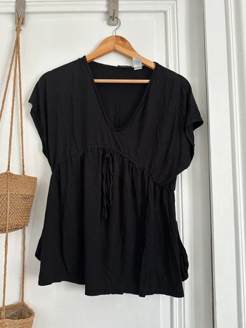 Haut manches courtes la redoute créations noir