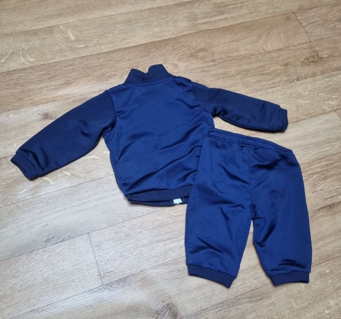 ensemble jogging puma bleu marine bébé garçon 3 mois 62cm - photo numéro 5