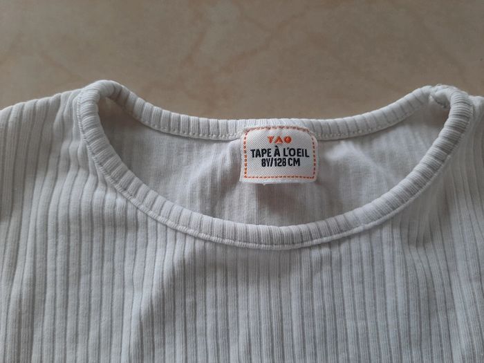 Tee shirt manches longues fille 8 ans - photo numéro 3