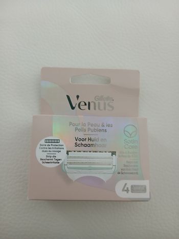 4 lames Gillette Vénus 