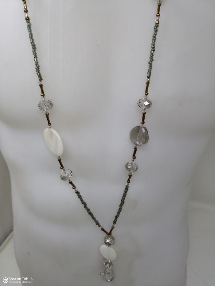 Bijoux pour portable un acte et perle de verre cristal - photo numéro 3