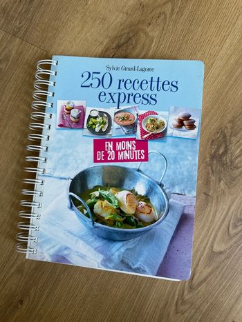 Livre 250 recettes express en moins de 20 minutes