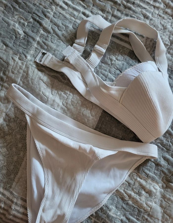 Maillot de bain blanc taille S - photo numéro 7